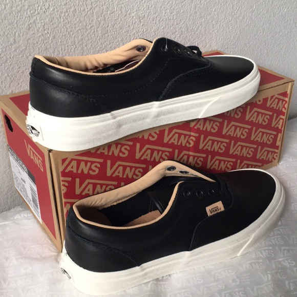 vans era lux leather